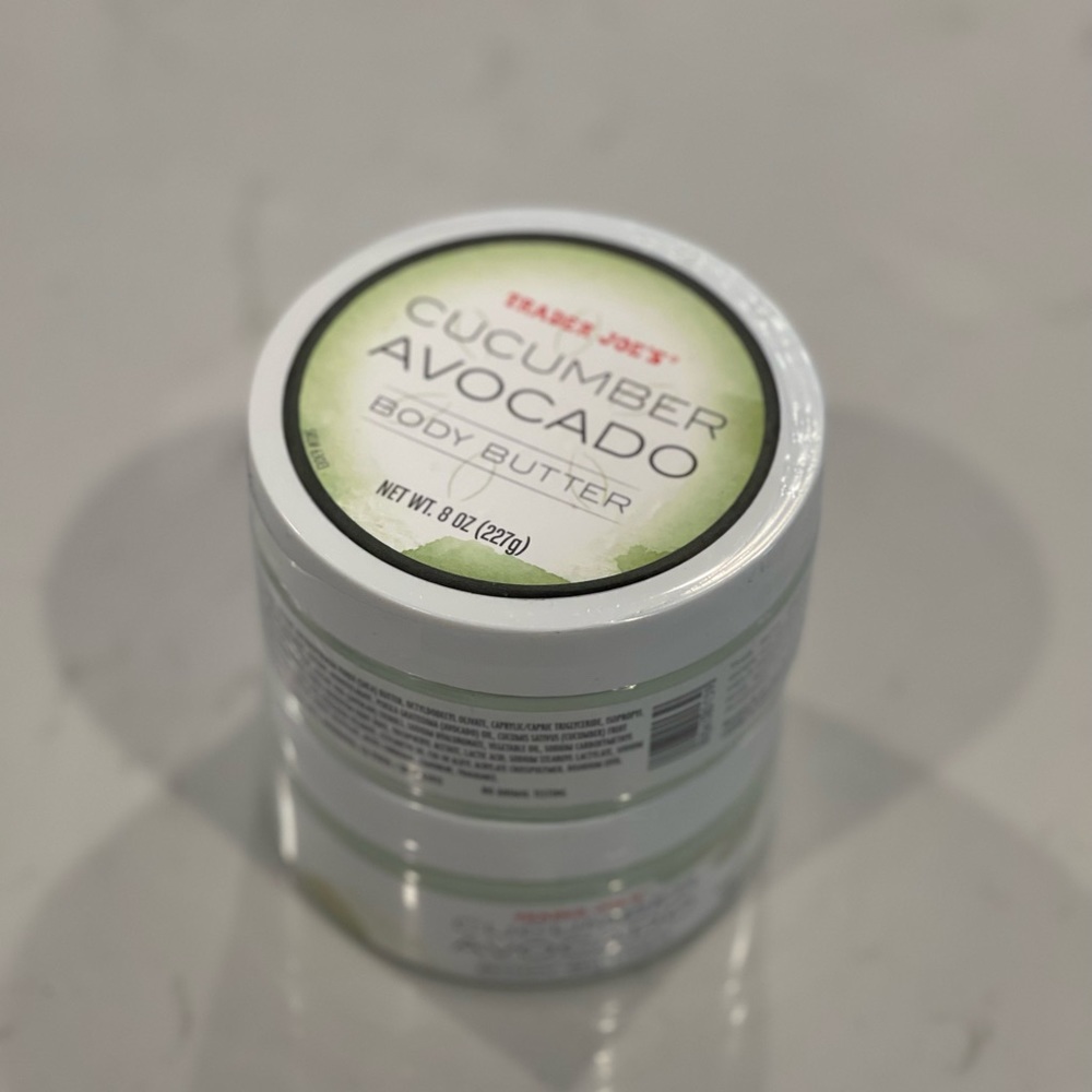 **2**NEW* Trader Joe’s Cucumber Avocado Body Butters!!!!